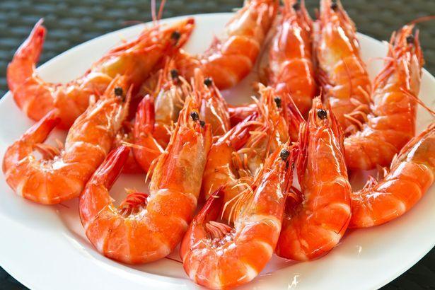 Prawns and shrimp