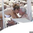 Richard Gere and GF, Alejandra Silva in Italy