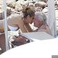Richard Gere and GF, Alejandra Silva in Italy