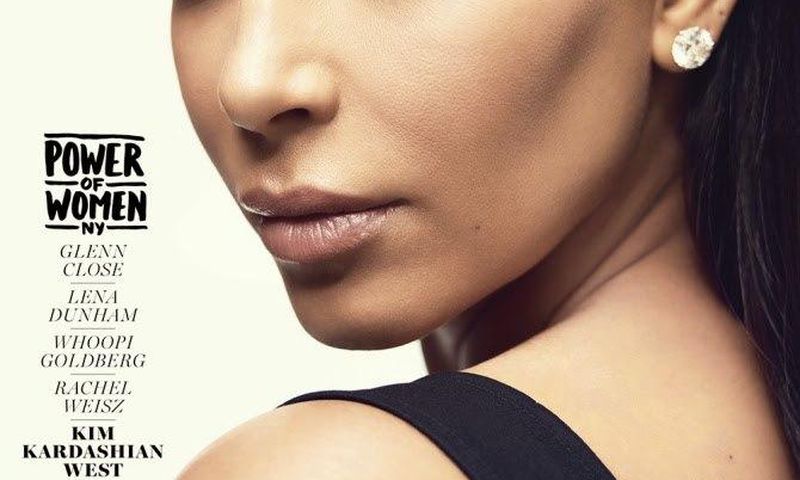 Kim Kardashian cover photos for variety magazine