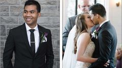 Solomon Chau, 26, got engaged to long-term girlfriend Jennifer Carter in April last year, but while they were busy planning their wedding, he was diagnosed with liver cancer in December