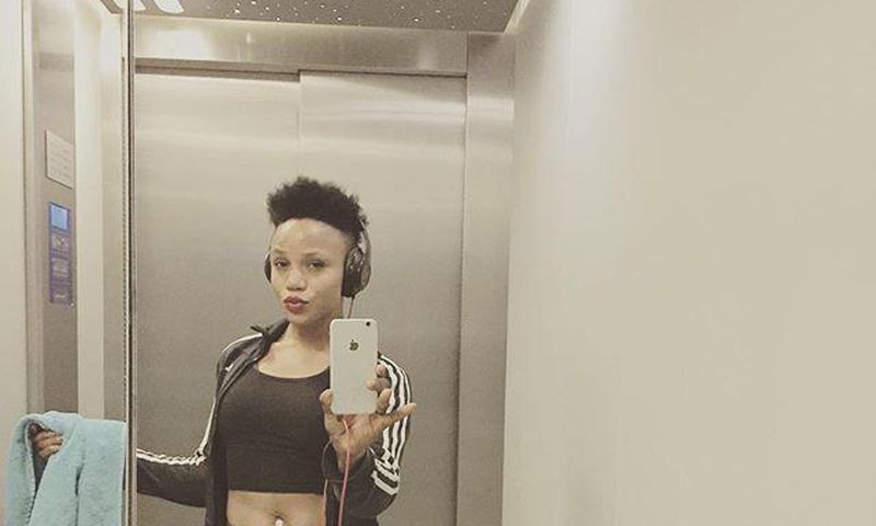 Controversial singer, Maheeda, shows of bold new Mo'hawk