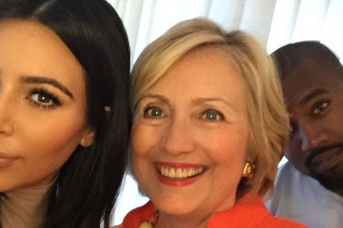 KimYe pick Hillary Clinton as America's next president