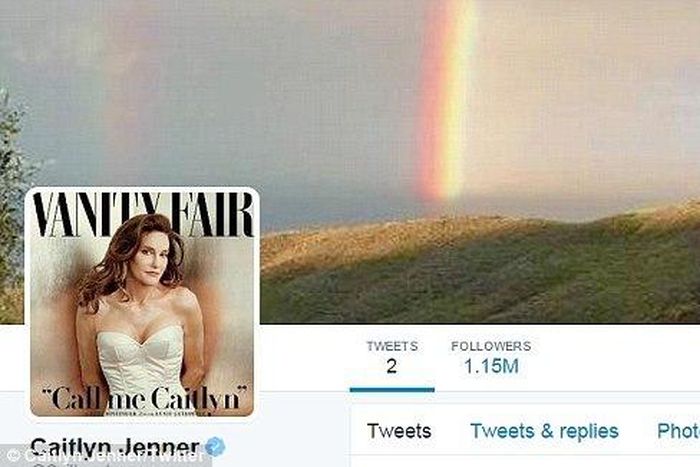 Caitlyn Jenner's official Twitter page