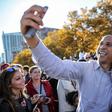 US Senator Cory Booker, seen here taking a selfie, is the latest Democrat to seek the 2020 presidential nomination