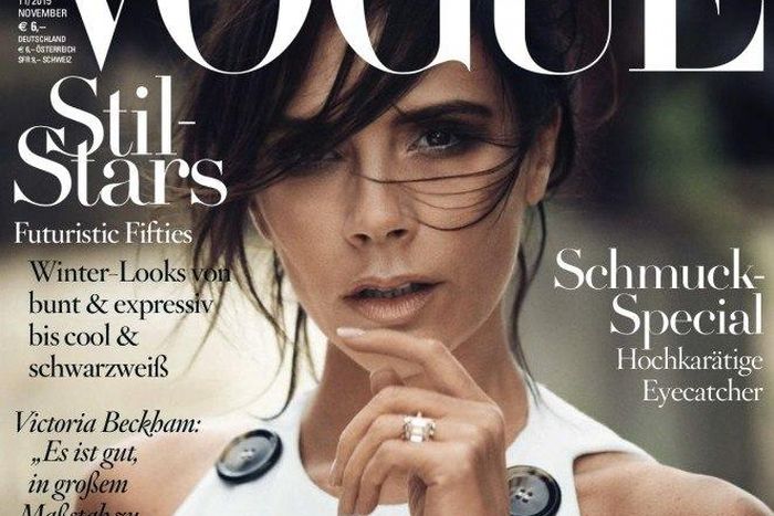 Victoria Beckham for Vogue Germany November 2015 issue