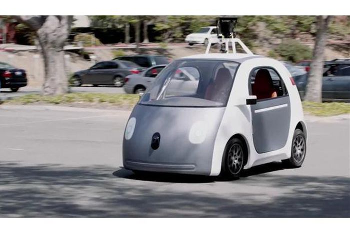 Google's Self-Driving prototype car