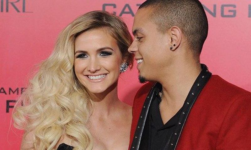 Ashlee Simpson and Evan Ross