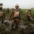 Nigerian soldiers in Sambisa Forest