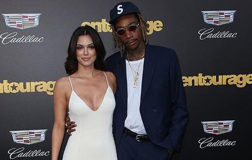 Wiz Khalifa and new girlfriend at 'Entourage' premier in Los Angeles
