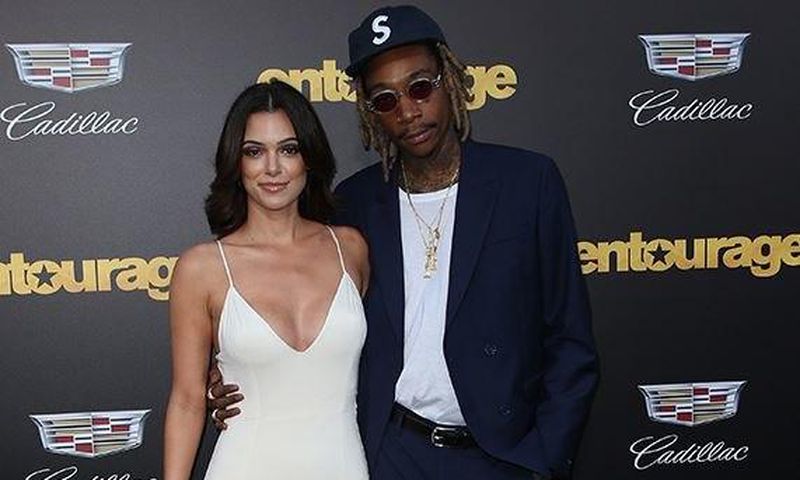 Wiz Khalifa and new girlfriend at 'Entourage' premier in Los Angeles