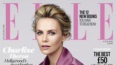 Charlize Theron covers Elle UK June 2015