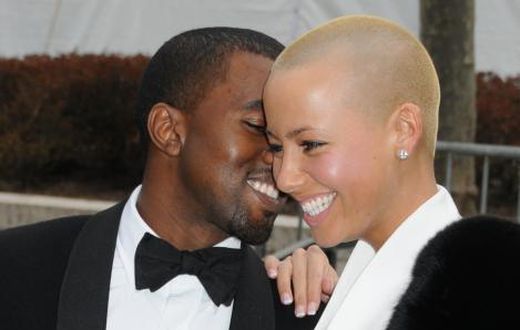 Amber Rose and Kanye West