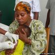 A girl in Tanzania receiving the malaria vaccine during the clinical trial
