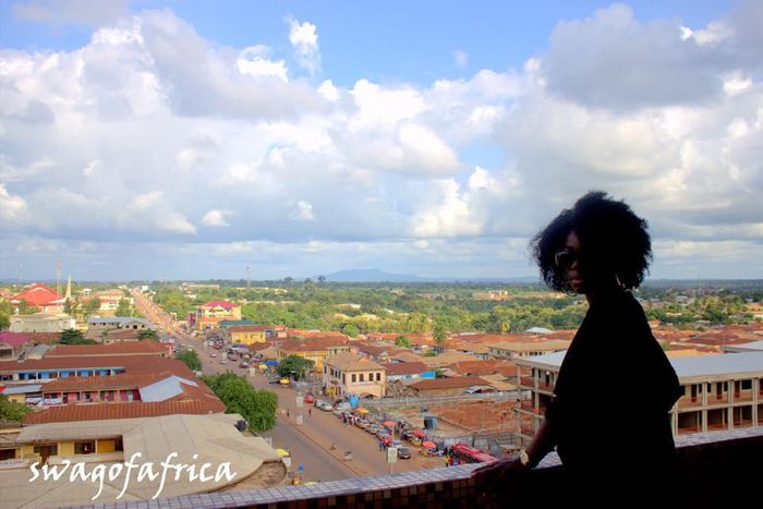 Ama K. Abebrese in Sunyani