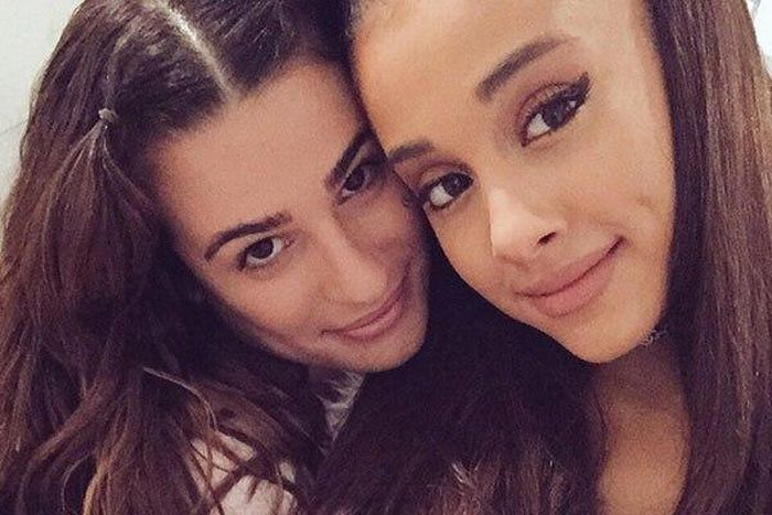 Ariana Grande gets love from Lea Michele