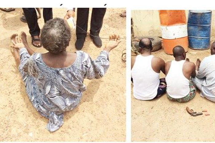 Mother and son robbery team