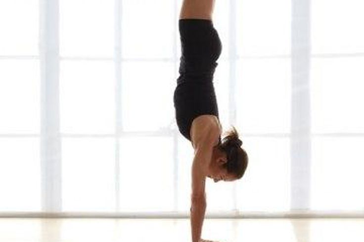 yoga handstand