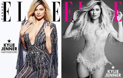 Kylie Jenner is the cover girl for Ella Magazine Canada December issue