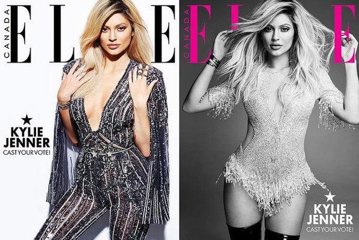 Kylie Jenner is the cover girl for Ella Magazine Canada December issue