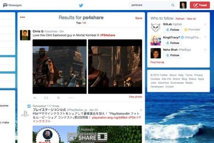 Twitter's test run search template
