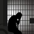 Man behind bars