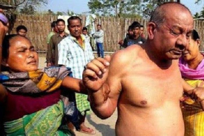 A gay man forced to sleep with his mother