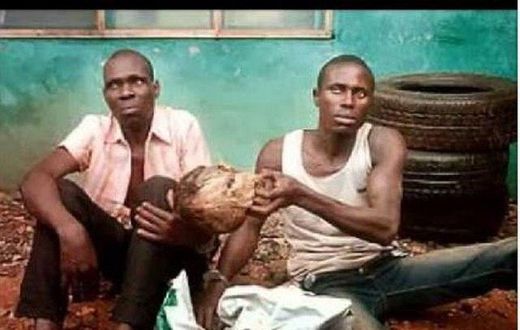 The fake prophets with a human head