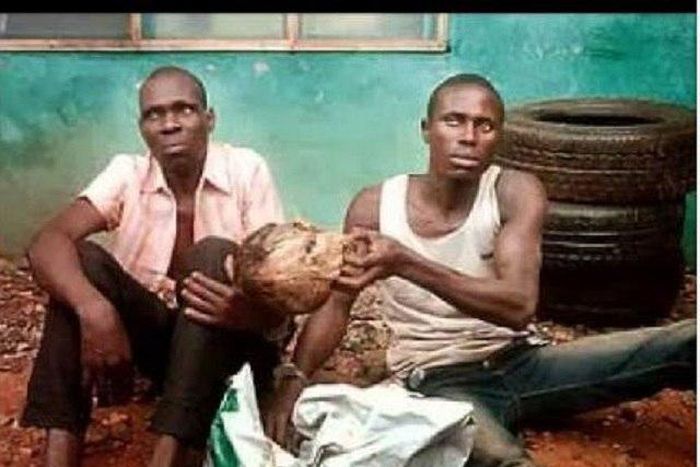 The fake prophets with a human head