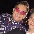 Brooklyn Beckham and Elton John