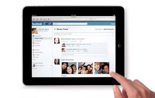 Safari Browser on iPad