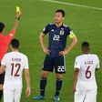 Japan's captain Maya Yoshida was shown a yellow card in losing the 2019 AFC Asian Cup final to Qatar