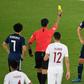Japan's captain Maya Yoshida was shown a yellow card in losing the 2019 AFC Asian Cup final to Qatar