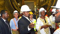 It's perhaps no accident that when Uganda's President Yoweri Museveni and his wife Janet visited Ethiopia, the Ethiopians took them to their giant Gilgel Gibe III hydropower plant to show it off.