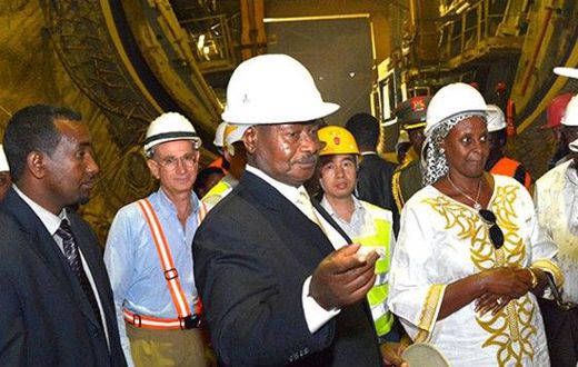 It's perhaps no accident that when Uganda's President Yoweri Museveni and his wife Janet visited Ethiopia, the Ethiopians took them to their giant Gilgel Gibe III hydropower plant to show it off.