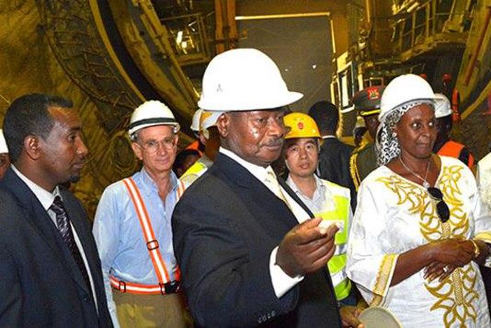It's perhaps no accident that when Uganda's President Yoweri Museveni and his wife Janet visited Ethiopia, the Ethiopians took them to their giant Gilgel Gibe III hydropower plant to show it off.