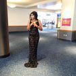Yvonne Nelson in a 'not so little black dress' for 2015 BET Awards in Los Angeles