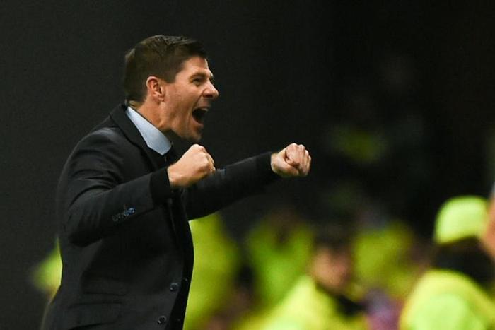 Roaring again: Steven Gerrard has masterminded a revival in Rangers' fortunes