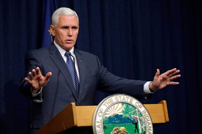 Governor of Indiana, United States, Mike Pence