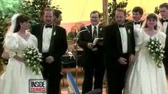 Phil and Doug, who have lived together for all of their lives, met Jena and Jill Lassen at the festival in 1991 and were immediately drawn to one another, marrying two years later