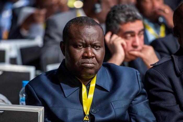Patrice-Edouard Ngaissona denies the charges against him