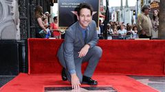 Paul Rudd received a star on the Hollywood Walk of Fame in front of the historic El Capitan Theatreon.