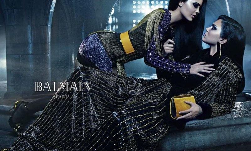 Kylie and Kendall Jenner for Fall/Winter 2015 campaign