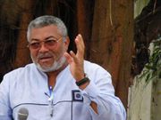 Former President Jerry John Rawlings