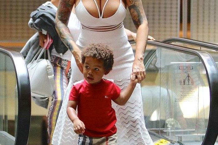 Amber Rose and Sebastian