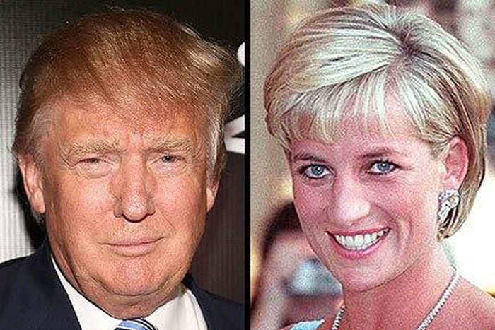 Donald Trump and Princess Diana