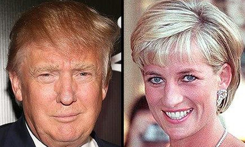 Donald Trump and Princess Diana
