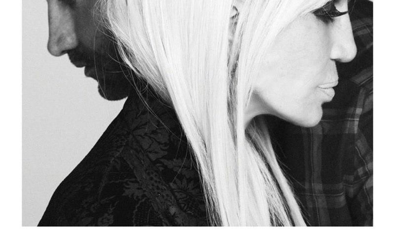 Riccardo Tisci, Donatella Versace for Givenchy Fall 2015 campaign