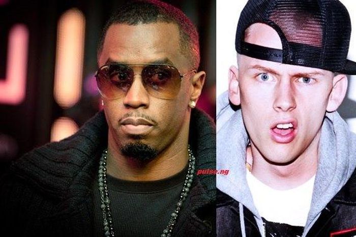 Machine Gun Kelly piss off Diddy by drinking 50 Cent's rival vodka brand
