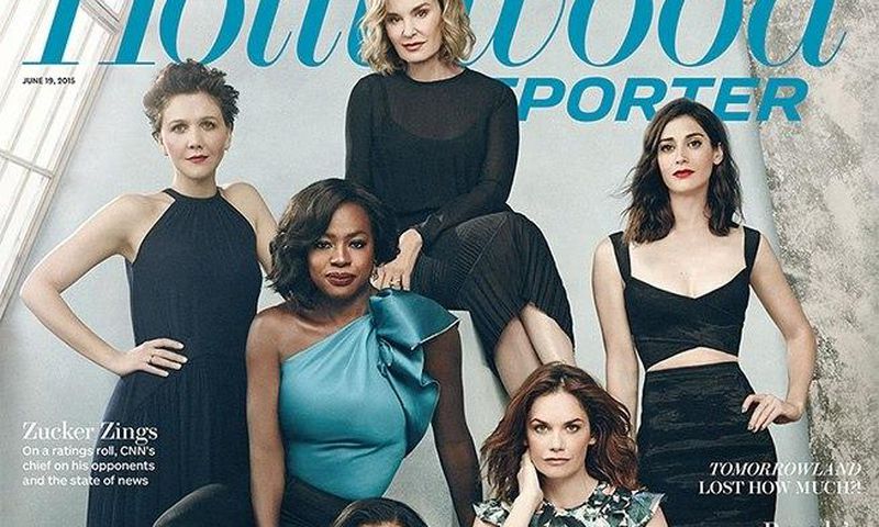 Taraji P.Henson, Viola Davis, Maggie Gyllenhaal, Jessica Lange, Lizzy Caplan and Ruth Wilson cover The Hollywood Reporter